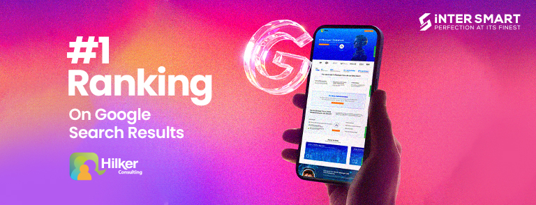 Banner imag for SEO case study of Hilker consulting